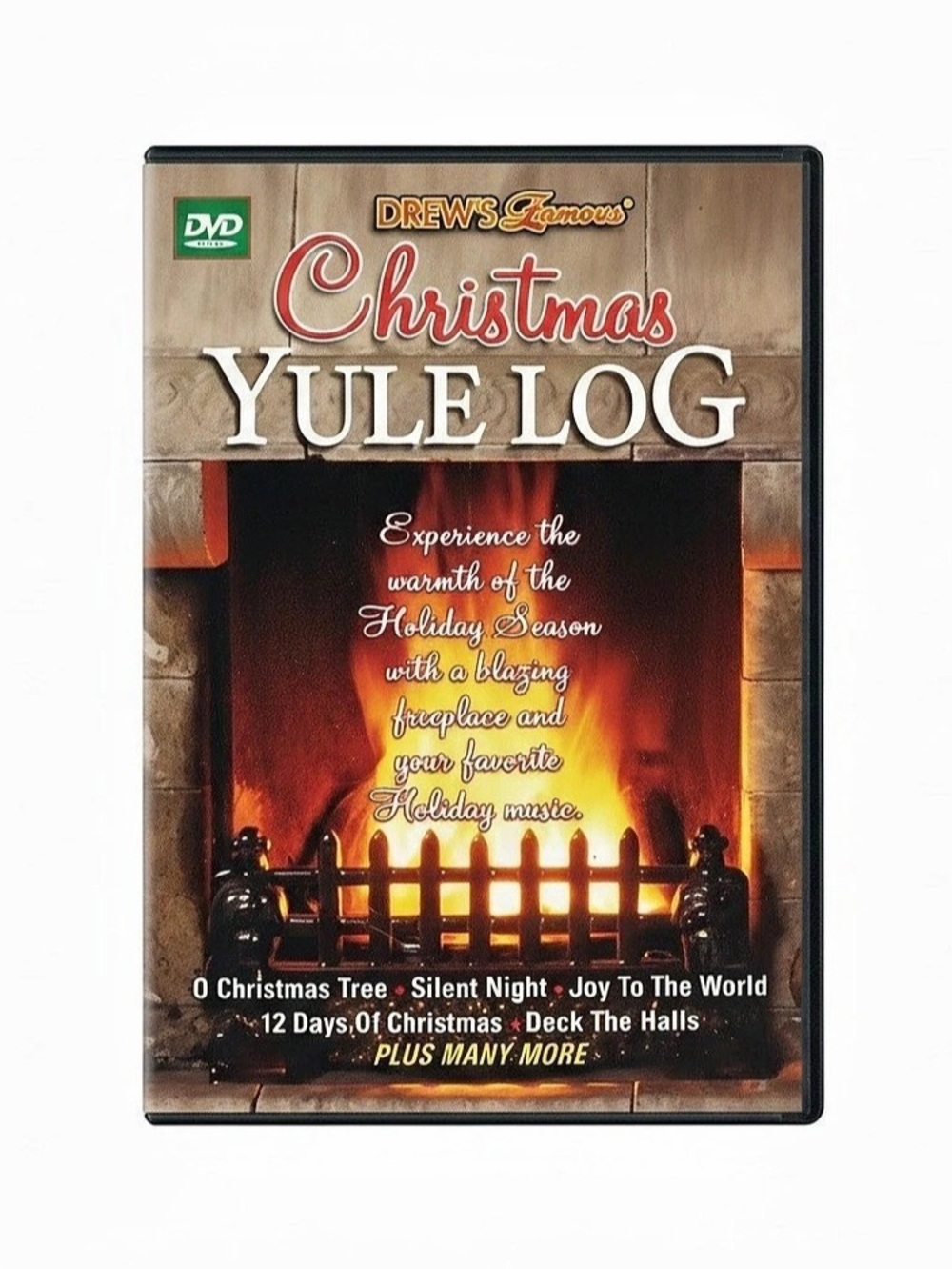 Drew's Famous Christmas Yule Log DVD